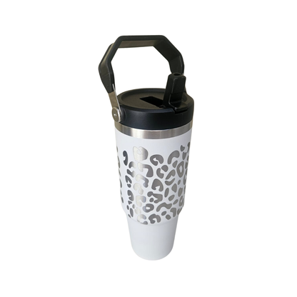 Vasos Térmicos 900ml Grabado Láser Animal Print | Acero Inoxidable