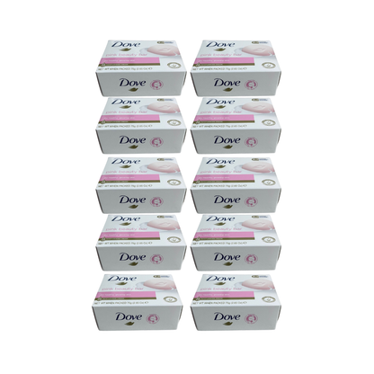 Pack 10 Jabones en Barra Dove Beauty Bar Pink Rosa 75gr