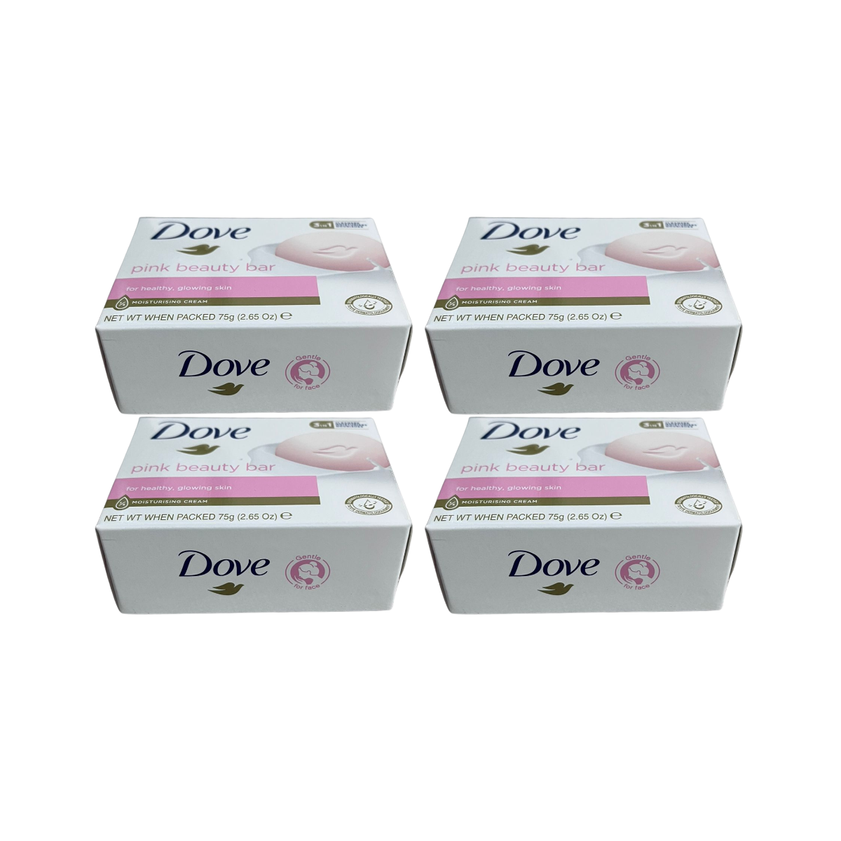 Jabon en Barra Dove Beauty Bar Pink Rosa 75gr