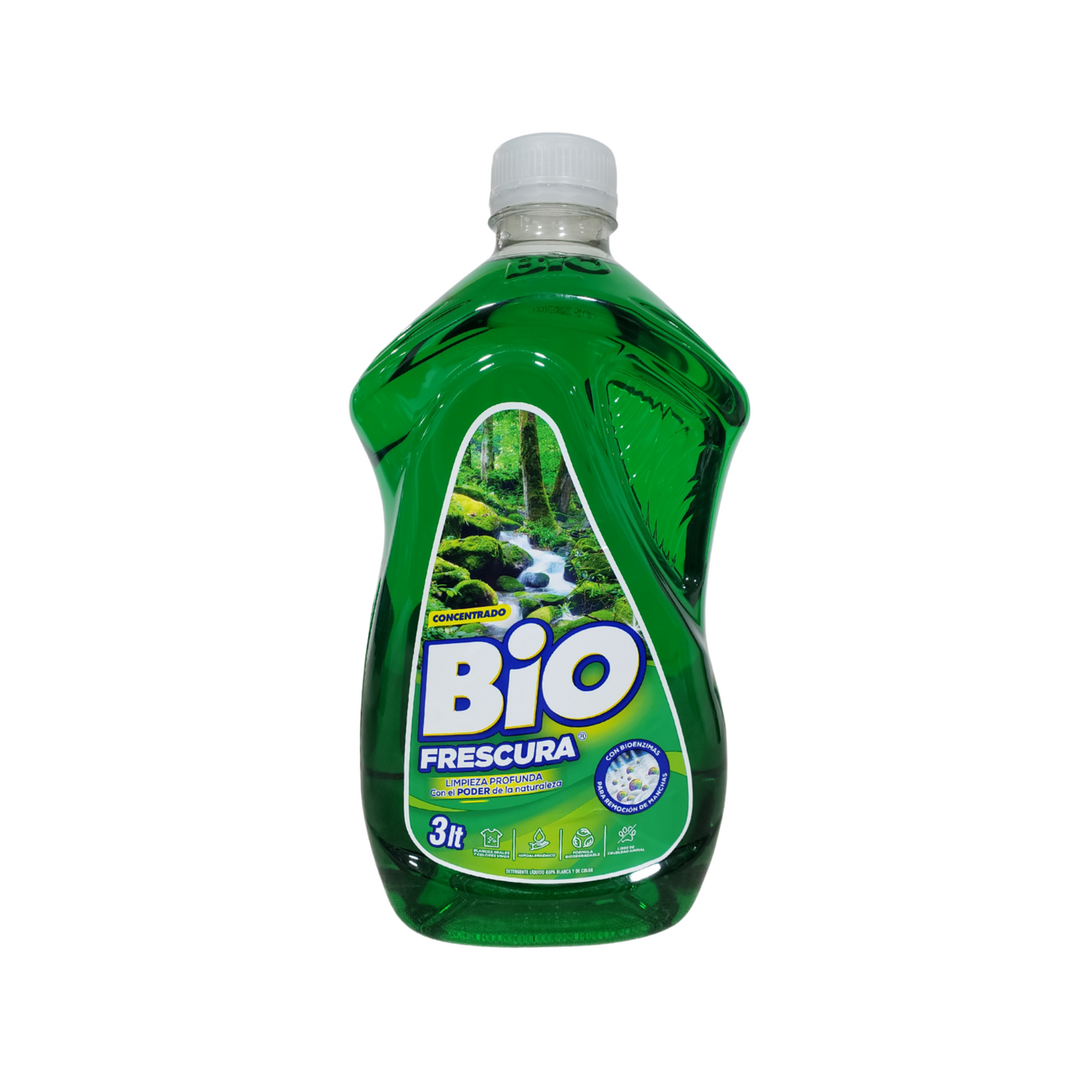 Detergente liquido bio frescura bosque nativo 3 litros