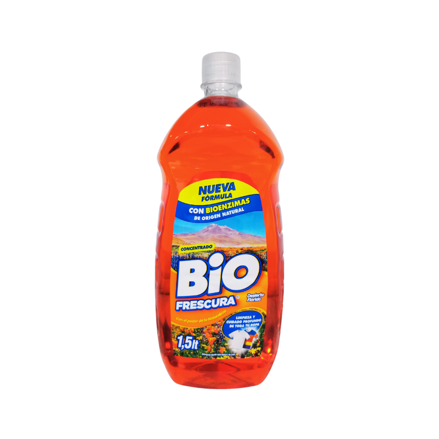 Detergente liquido  Bio frescura 1,5 litros Desierto florido