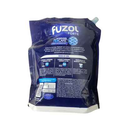 Detergente Liquido Fuzol Forte Doypack Recarga 3lt