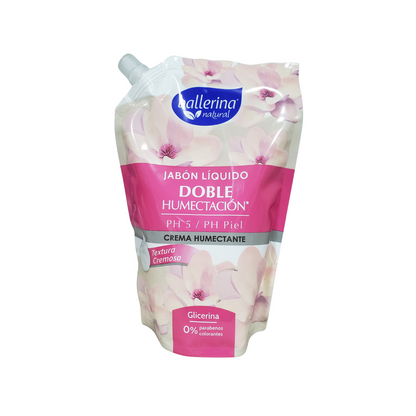 Jabon Liquido Ballerina Doble Crema Humectante 750ml