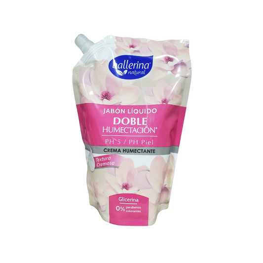 Jabon Liquido Ballerina Doble Crema Humectante 750ml