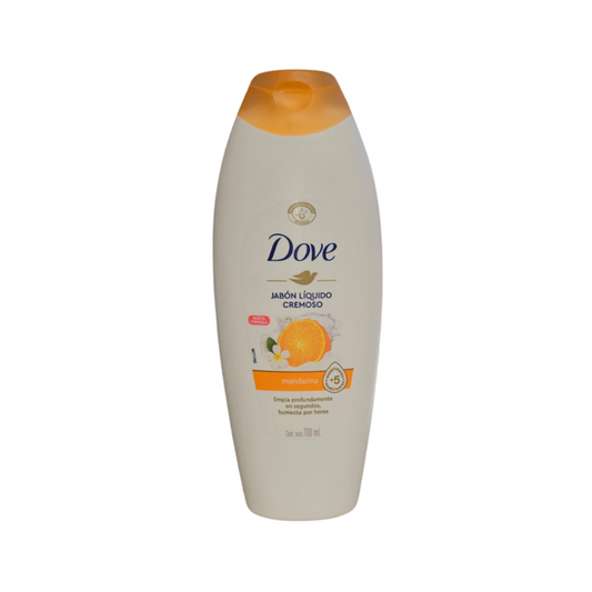 Jabón Líquido Cremoso Dove Mandarina 700 ml – Limpieza e Hidratación