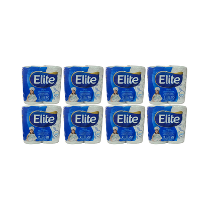 Pack 16 Rollos Toalla de Papel Elite Triple Hoja 20 mts
