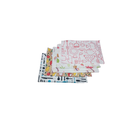 Pack 5 Paños de Cocina Microfibra | Ultra Absorbentes y Sin Pelusa