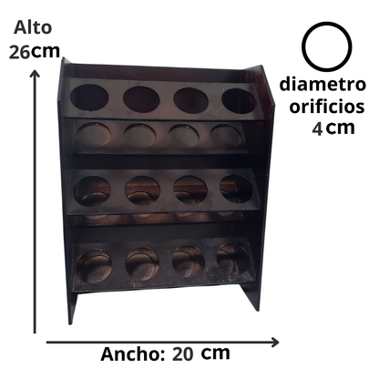 Organizador De 3 Niveles Multiuso Para Pinturas Y Frascos