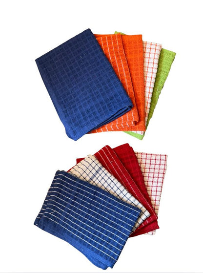 Pack 10 Paños de Cocina algodon Indio 34x48 cm