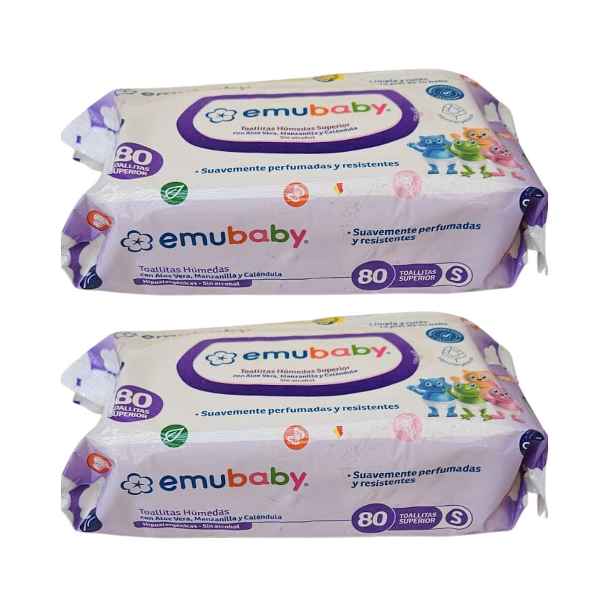 Toallitas Húmedas Emubaby 80 un C/U
