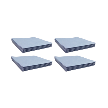 Paños Celestes Multiusos 38x38 Suaves Y Absorbente