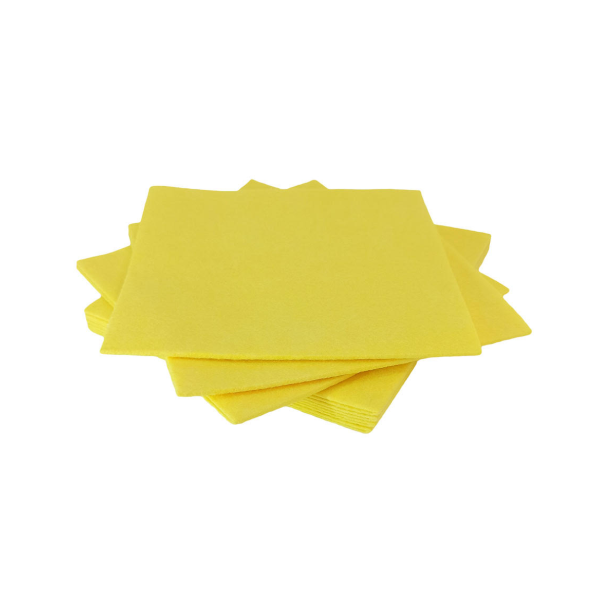 Pack 20 Paños Multiusos Amarillo Antipolvo 38x38 – Superficies Limpias y Brillantes