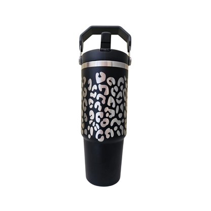 Vasos Térmicos 900ml Grabado Láser Animal Print | Acero Inoxidable