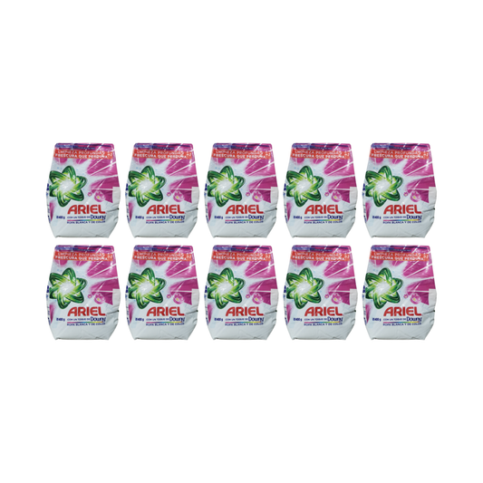 Pack 10 Detergente En Polvo Ariel Downy 400g