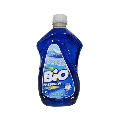 Pack 6 Detergente Liquido Bio 3lt cada uno , Aroma Campos De Hielo