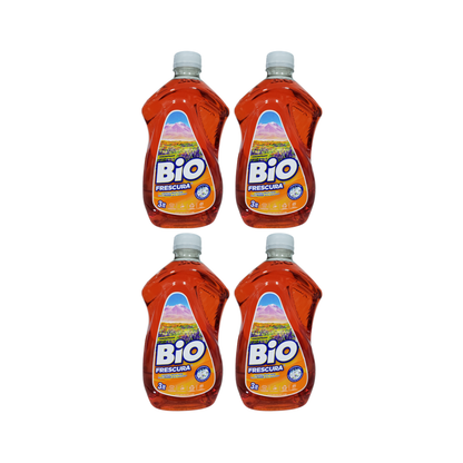 Pack 4 Detergente Liquido Bio 3lt cada uno , Aroma Desierto Florido