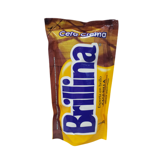 Cera en Crema Brillina Amarilla  340ml