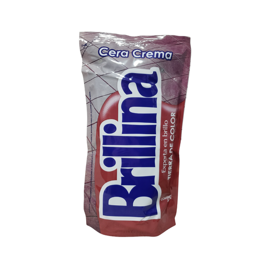 Cera en Crema Brillina Tierra Color 340ml