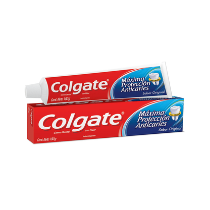 Pack 6 Pasta Dental Colgate Máxima Protección Anticarie 180g