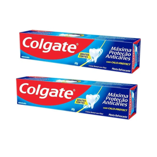 Pack 2 Pasta Dental Colgate Máxima Protección Anticarie 180g