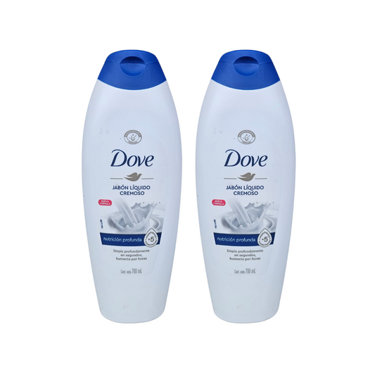 Pack 2 Jabones Líquidos Dove Original 700 ml – Nutrición Profunda