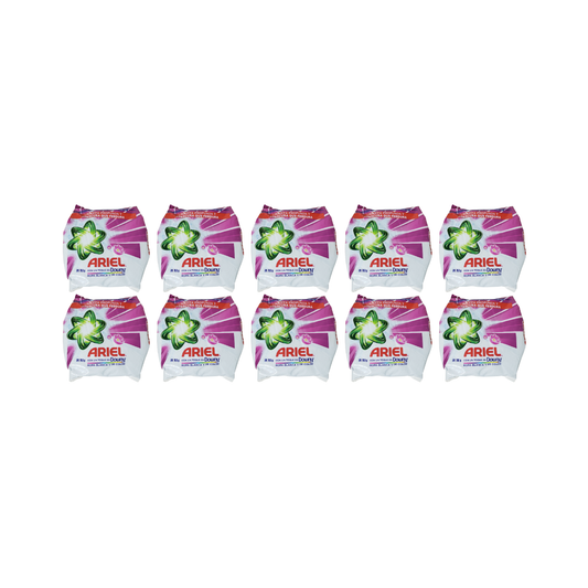 Pack 10 Detergente En Polvo Ariel Downy 700g