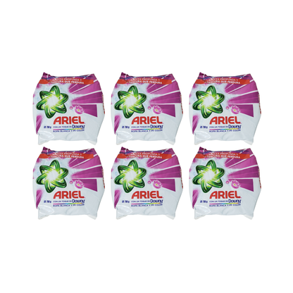 Pack 6 Detergente En Polvo Ariel Downy 700g