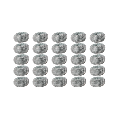 Pack 5 Virutillas Espiral  Plateada  | Ideal para Ollas, Vidrios y Utensilios