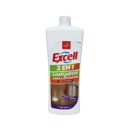 Pack 2 Limpiador Y Abrillantador 2 En 1 Excell 900ml Pisos Flotante