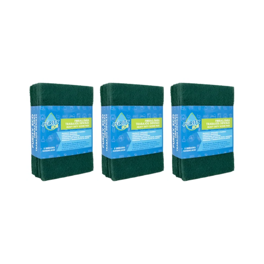 Pack 15 Fibras Abrasivas Profesionales | Remoción Intensa y Duradera