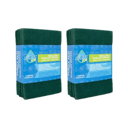 Pack 10 Fibras Abrasivas Profesionales | Remoción Intensa y Duradera