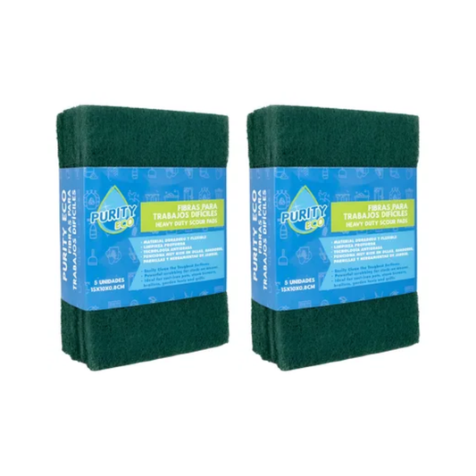 Pack 10 Fibras Abrasivas Profesionales | Remoción Intensa y Duradera