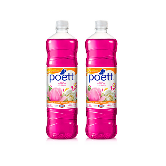 Limpiapisos Poett 900ml Flores de Primavera