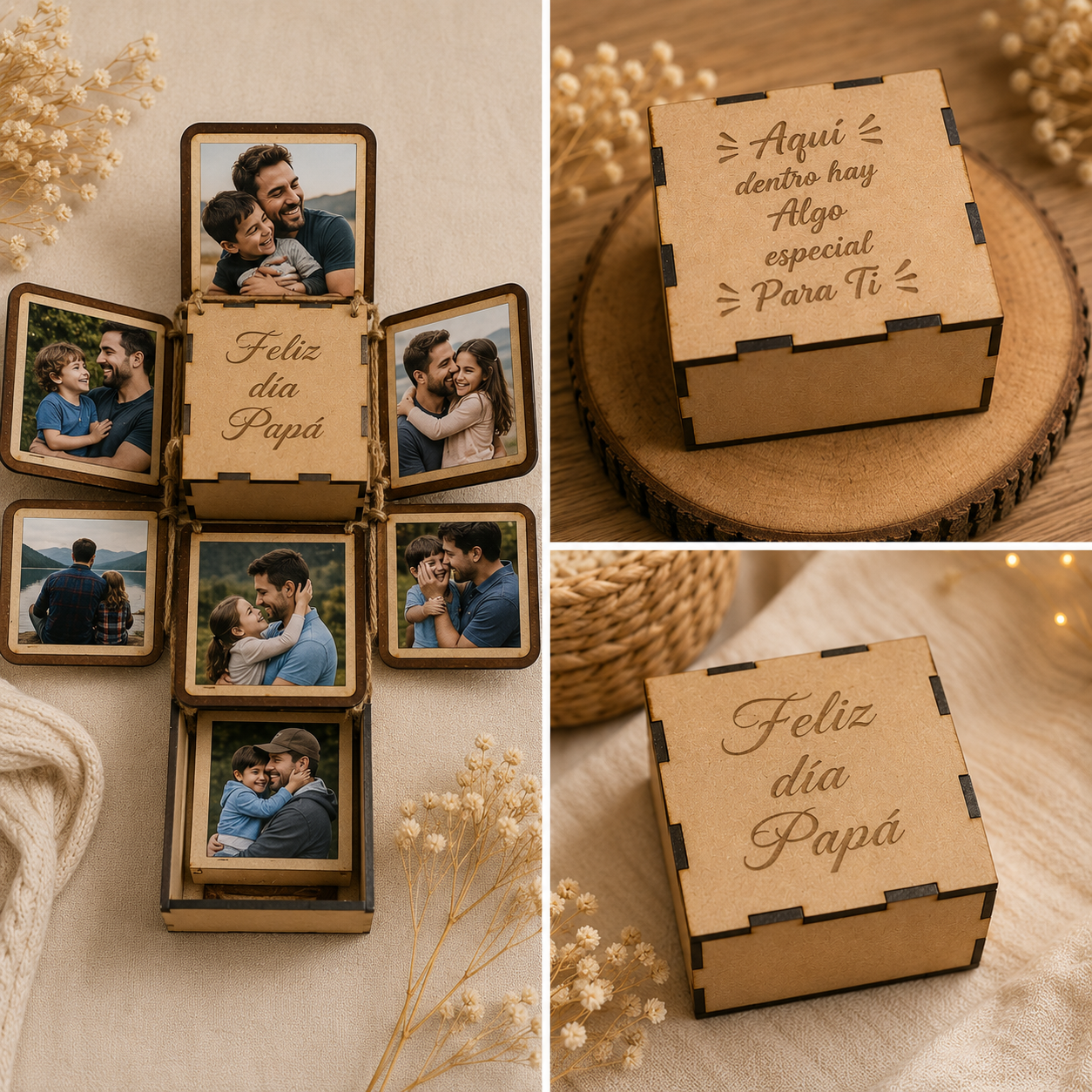 🎁 Caja de Recuerdos Personalizada Tremox | 8 Fotos Incluidas