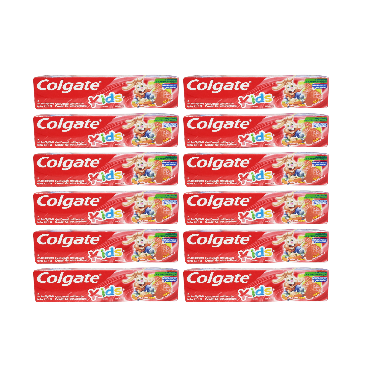 Pasta Dental Colgate Kids Sabor Frutilla 50g