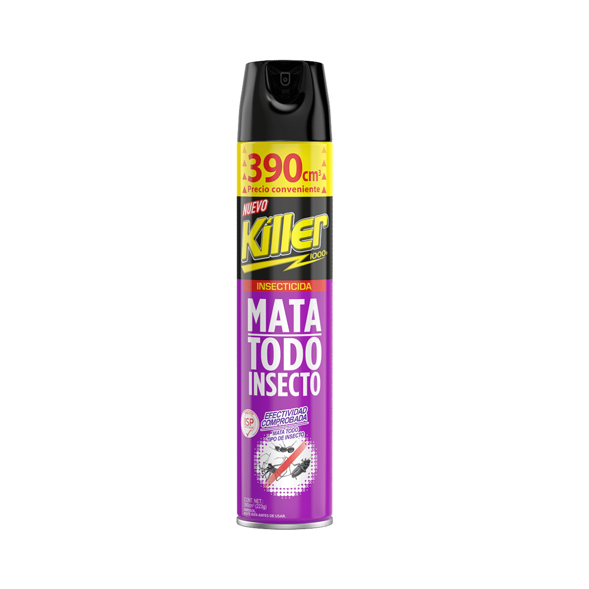 Pack 6 Killer 390cc Protección Total Que Elimina Todo Insecto