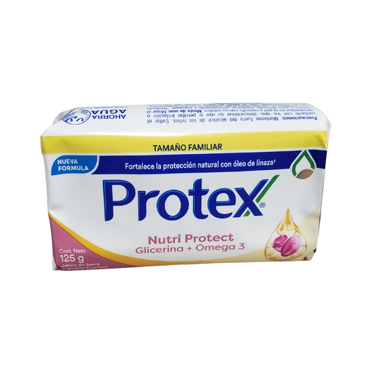 Jabón en Barra Protex Nutri Protect + Omega 3 125 g