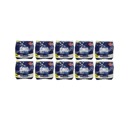 Pack 10 Omo Ultrapower En Polvo Detergente 400g