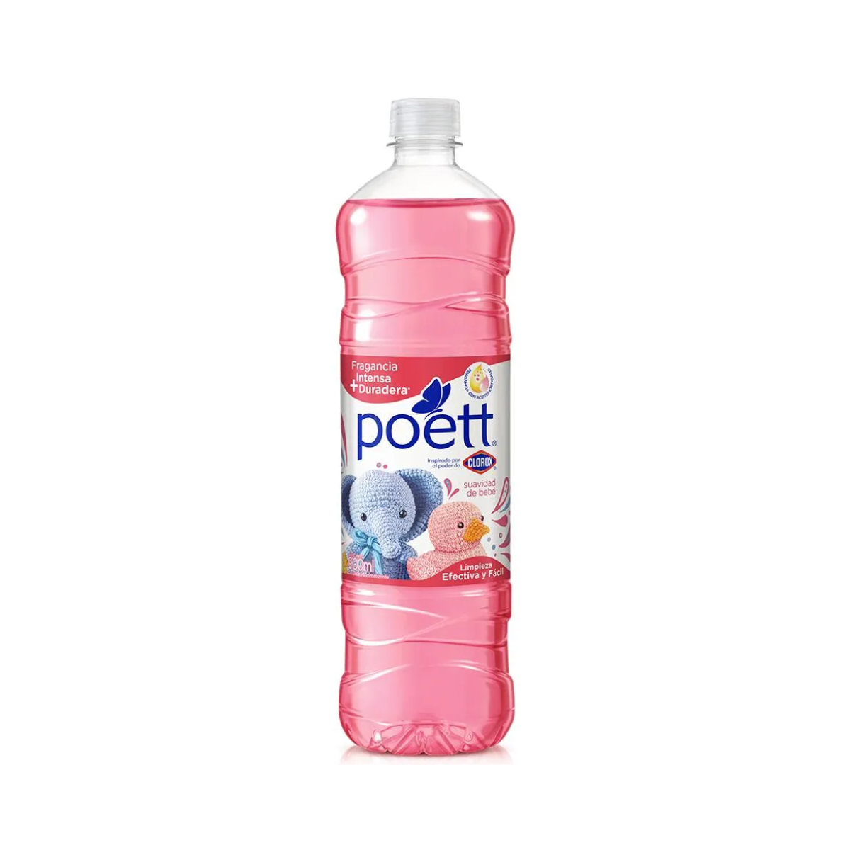 Pack 2 limpiapisos Poett 900ml Suavidad de Bebe