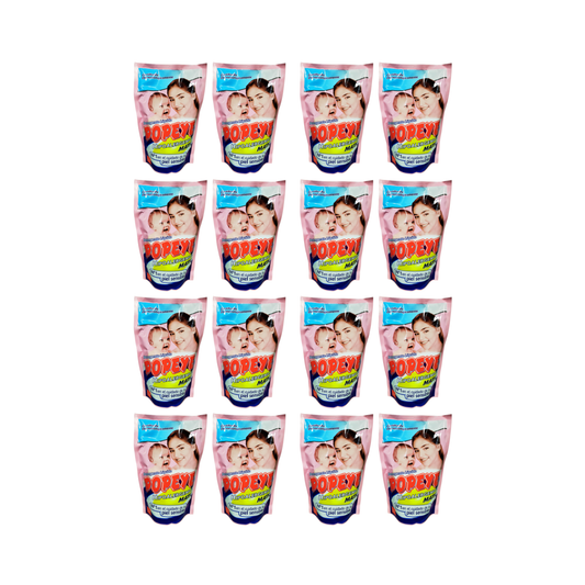 Pack 16 Detergentes Liquido Popeye Hipoalergénico 800ml cada uno.