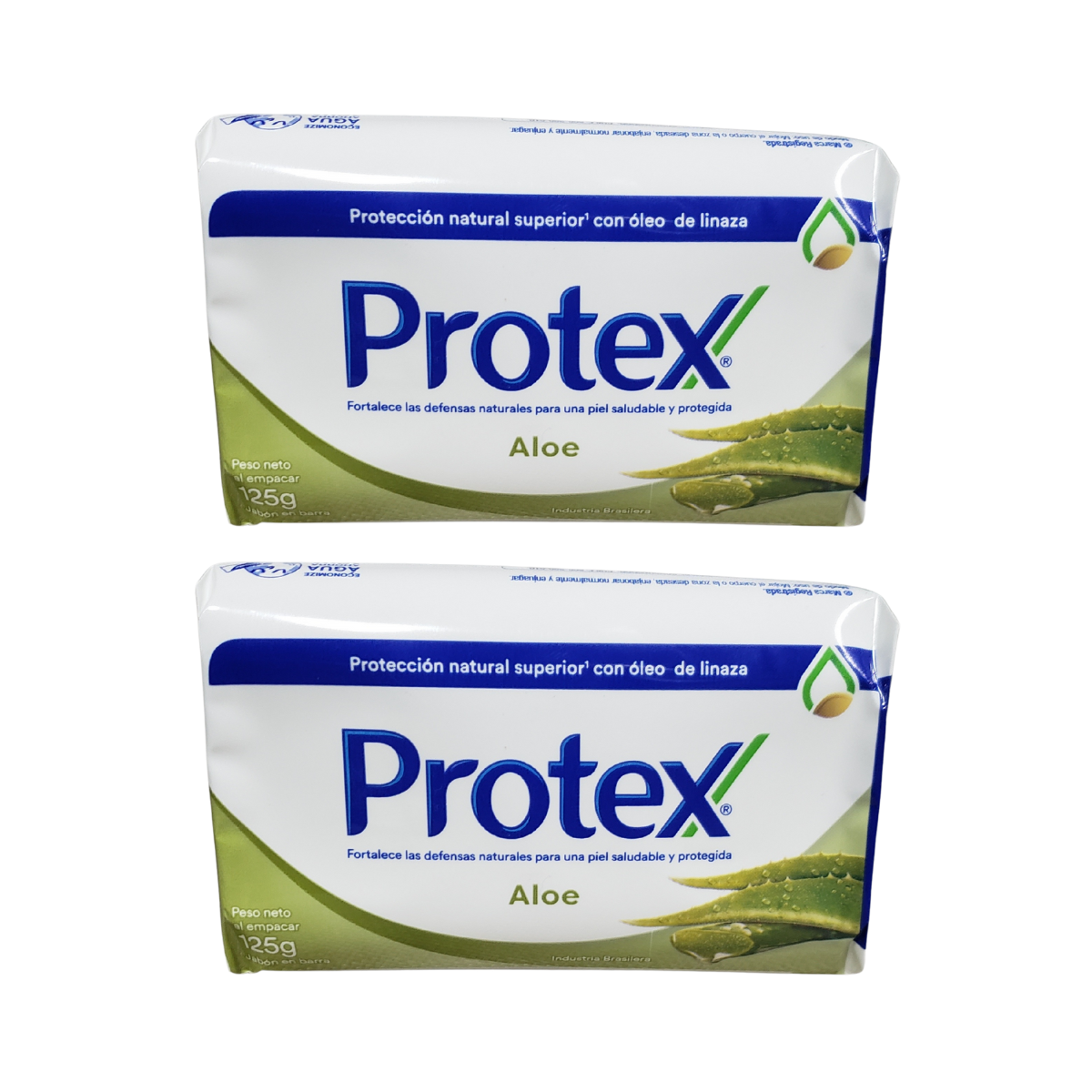 Pack 2 Jabón en Barra Protex Aloe 125 g
