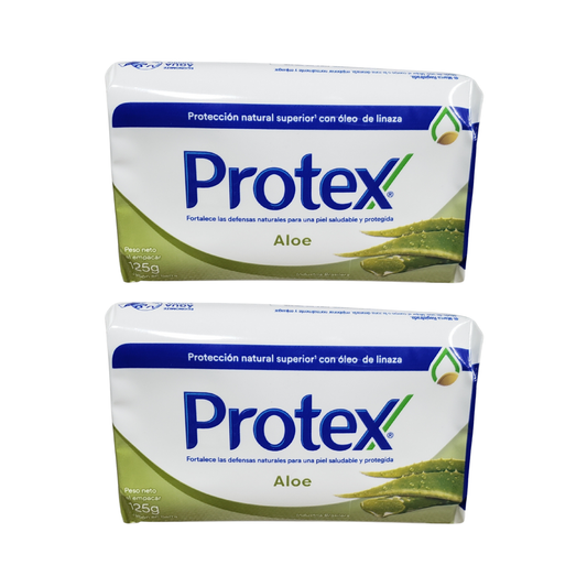 Pack 2 Jabón en Barra Protex Aloe 125 g