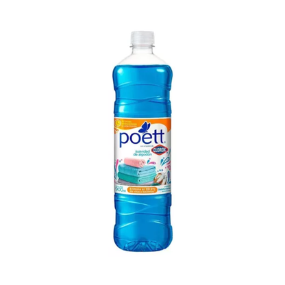 Pack 2 limpiapisos poett 900ml Suavidad de Algodón