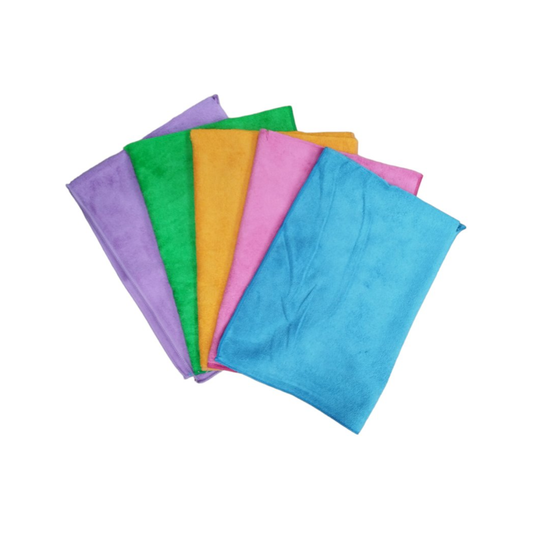 Pack 5 Traperos Microfibra con ojal 70x50 ultrabsorbente.