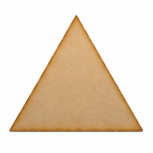 Triángulo Liso MDF 3mm