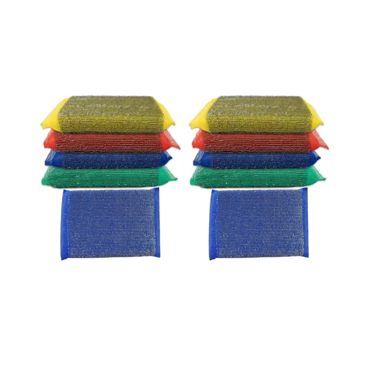 Pack 10 Esponjas de Acero Inoxidable | Limpieza Profunda y Sin Esfuerzo