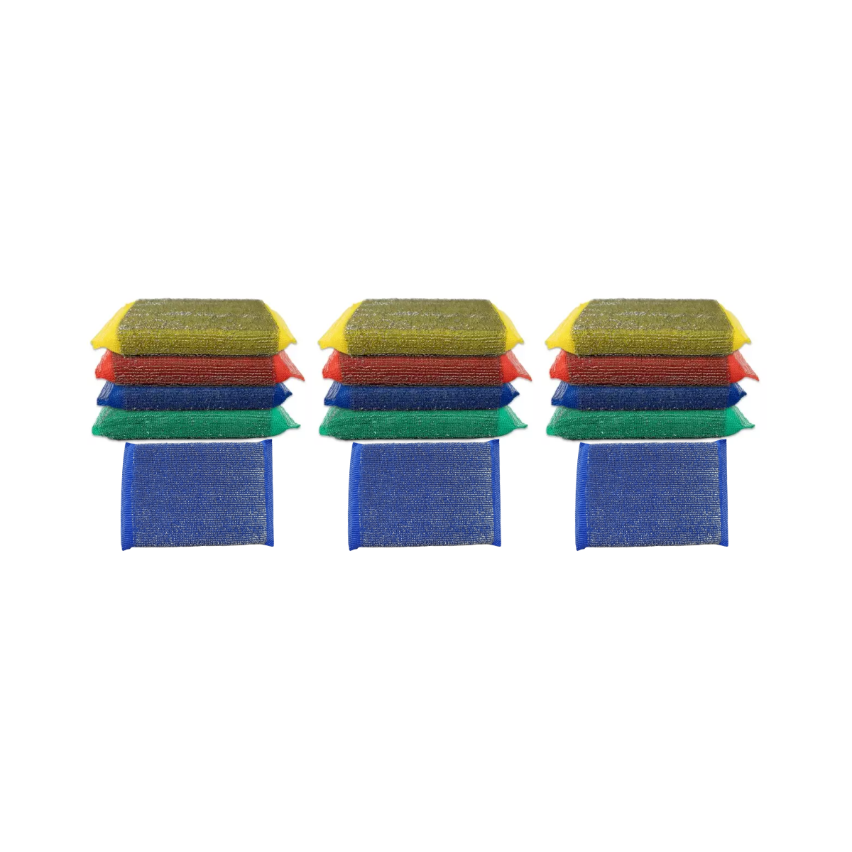 Pack 15 Esponjas de Acero Inoxidable | Limpieza Profunda y Sin Esfuerzo