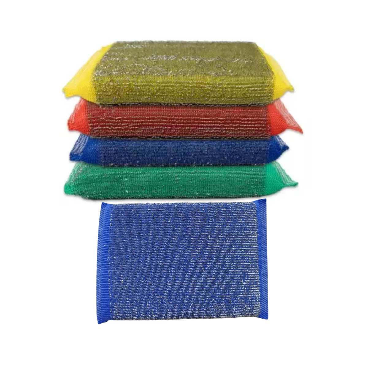 Pack 5 Esponjas de Acero Inoxidable | Limpieza Profunda y Sin Esfuerzo