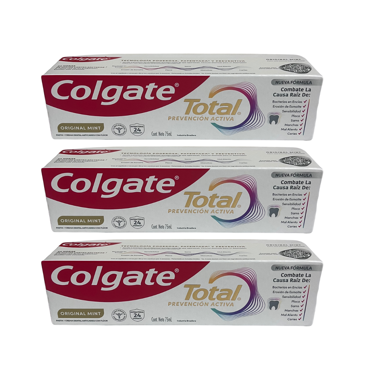 Pasta Dental Colgate Total Original Mint 75 Ml